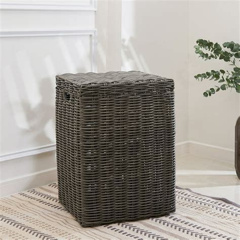 laundry hamper with a lid|laundry hamper with attached lid.